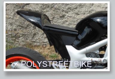 coque cafe racer polystreetbike sv 